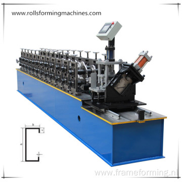 C Section Roll Forming Machine
